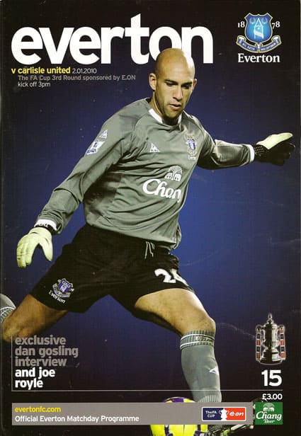 Everton FC v Carlisle United FC